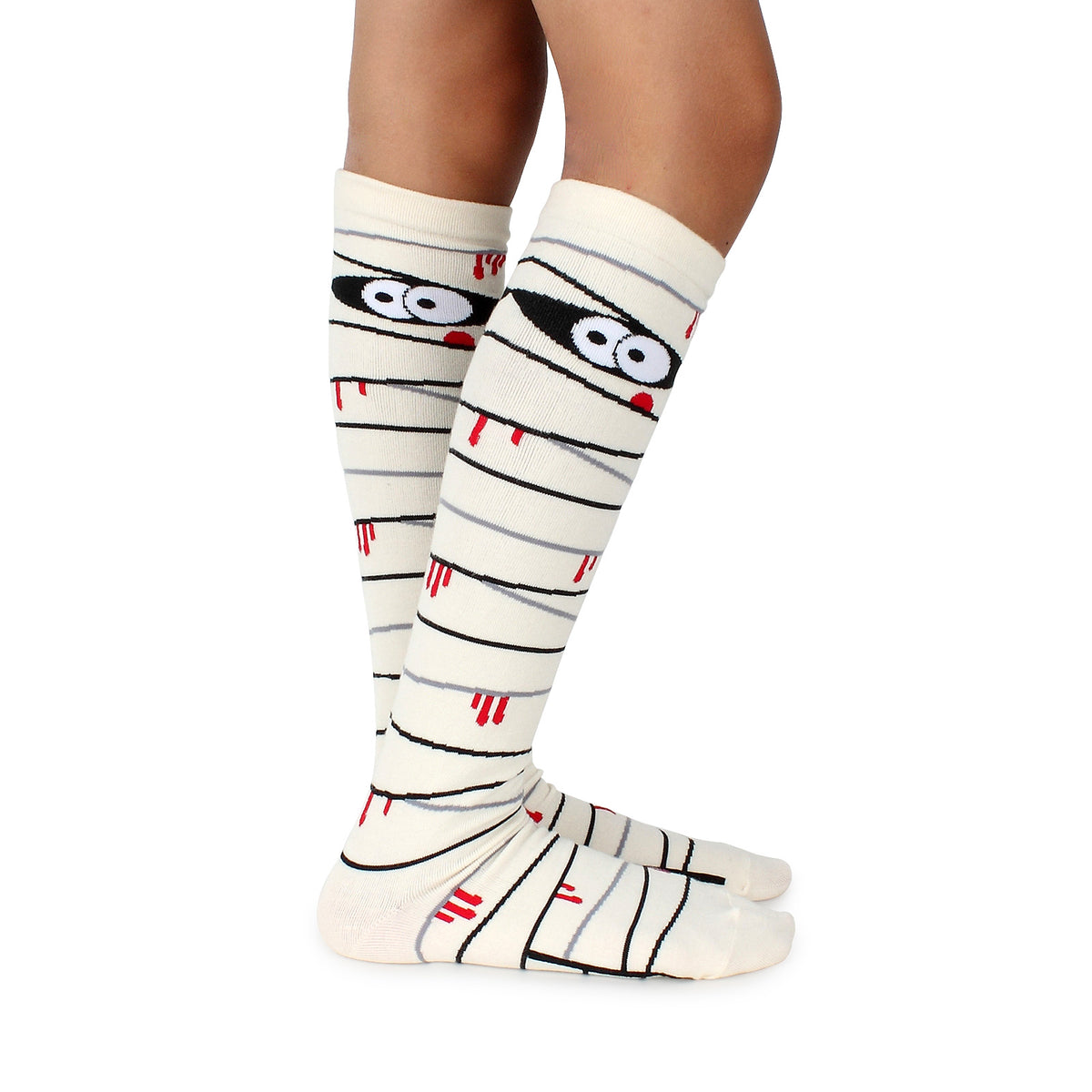 Halloween Ghost Spooky Night knee socks – intypesocks