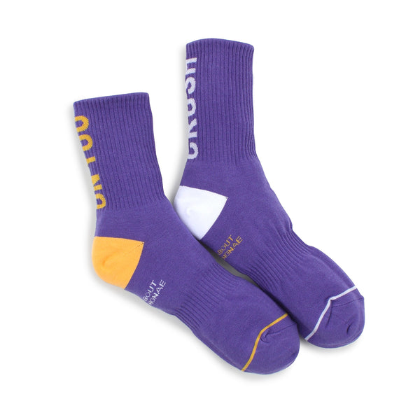Crush for U Rugby Ribbed Street Fashion Socks (Crew 5pairs) AO15 - intypesocks
