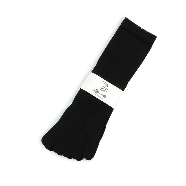 Toe Crew Socks Cotton Five Finger Socks For Men (3 pairs) UD - intypesocks