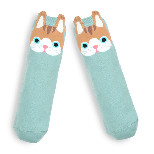 Cat Paw Paw kittenester Pastel Crew Socks (5 pairs) CO15 - intypesocks