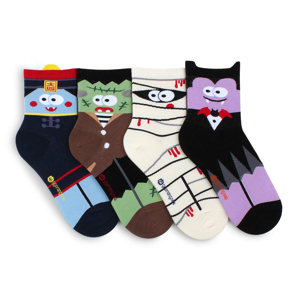 Halloween monster Socks (4 pairs) CP14 - intypesocks