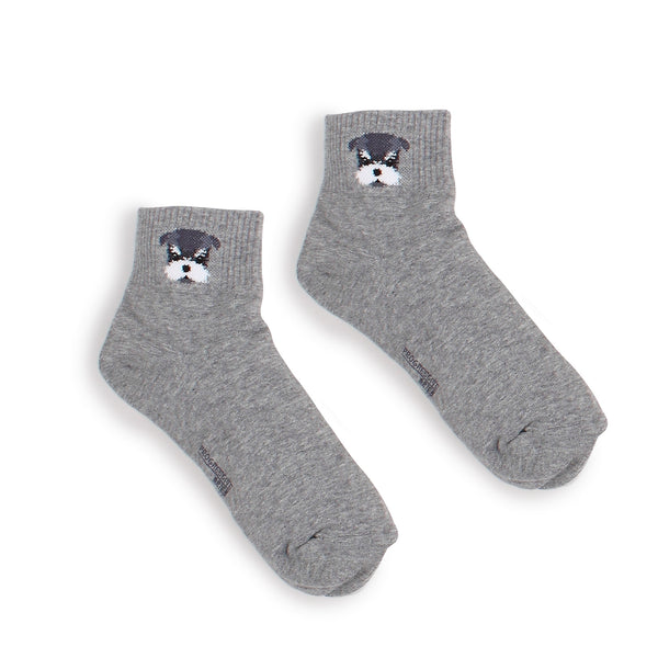 Women's Puppy Face Socks (5 pairs) JN15 - intypesocks