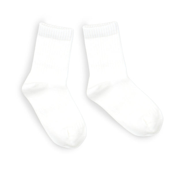 Kids Cotton Non Slip Basic Pastel Color Socks Kids Basic - D16