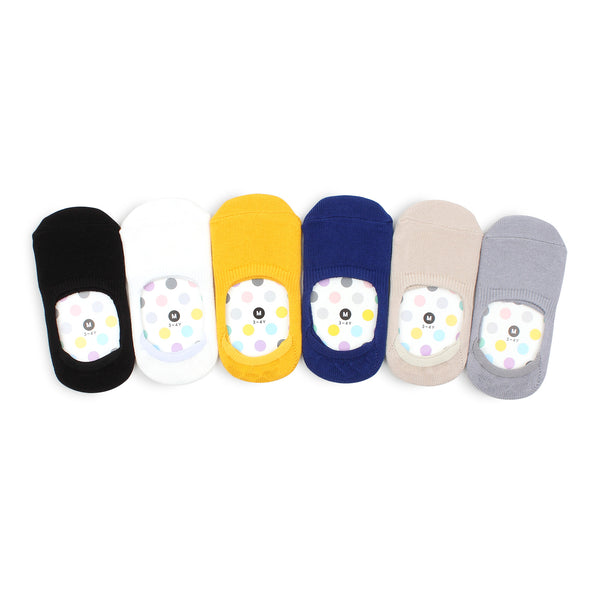 Kids Cotton Non Slip Basic Pastel Color Socks Kids Basic - F16