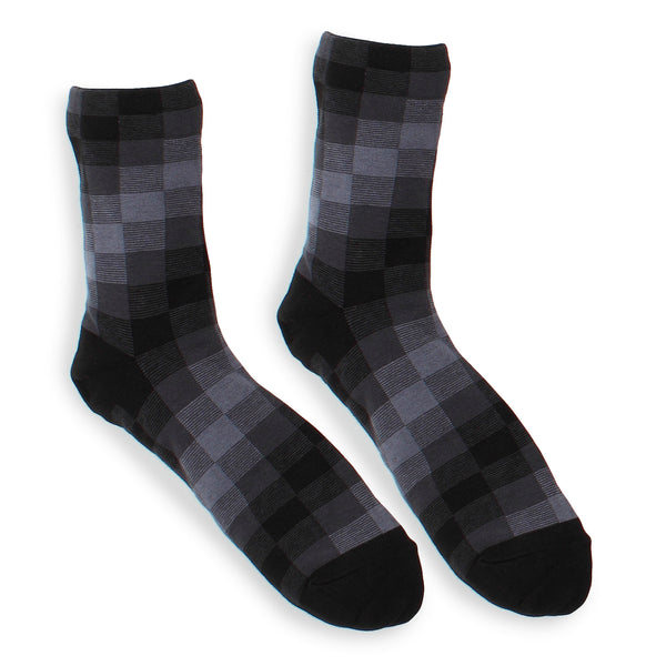 Mens Domino Line Socks (Crew 5pairs) QA15 - intypesocks